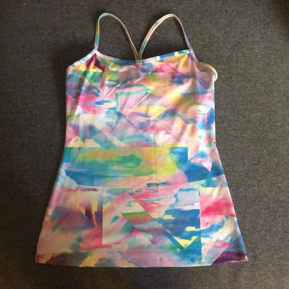 Lucy Rainbow Multicolor Tank Top S